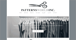 Desktop Screenshot of patternsworldinc.com